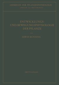 Produktbild: Entwicklungs- und Bewegungsphysiologie der Pflanze