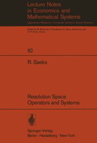 Produktbild: Resolution Space, Operators and Systems