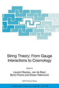Produktbild: String Theory: From Gauge Interactions to Cosmology