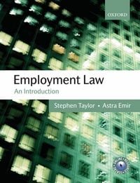 Produktbild: Employment Law: An Introduction