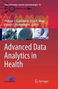 Produktbild: Advanced Data Analytics in Health