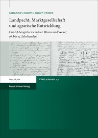 Produktbild: Landpacht, Marktgesellschaft und agrarische Entwicklung