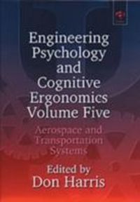 Produktbild: Engineering Psychology and Cognitive Ergonomics