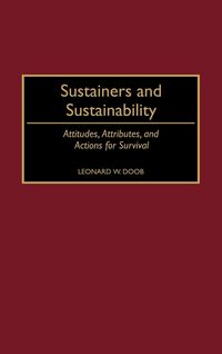 Produktbild: Sustainers and Sustainability