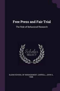 Produktbild: Free Press and Fair Trial