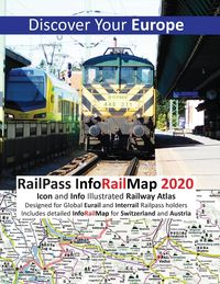 Produktbild: RailPass InfoRailMap 2020 - Discover Your Europe