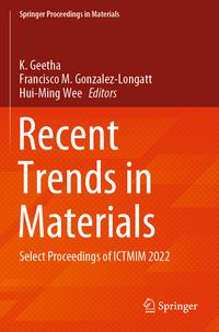 Produktbild: Recent Trends in Materials