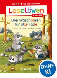 Produktbild: Lesel&ouml;wen 1. Klasse - Drei Waschb&auml;ren f&uuml;r alle F&auml;lle