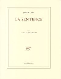 Produktbild: La sentence, suivi de J'&eacute;tais et je n'&eacute;tais pas