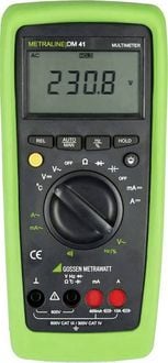 Produktbild: Gossen Metrawatt METRALINE DM 41 Hand-Multimeter digital CAT III 600 V, CAT IV 300 V Anzeige (Counts): 4000