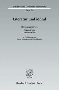 Produktbild: Literatur und Moral.