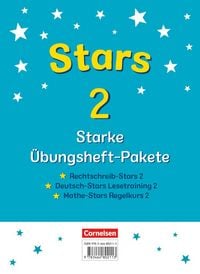 Produktbild STARS - starke Übungshefte - Basiskompetenzen Deutsch und Mathematik - 2. Schuljahr