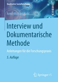 Produktbild: Interview und Dokumentarische Methode