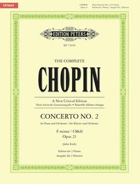 Produktbild: Chopin, F: Piano Concerto No. 2 in F Minor Op. 21 (Edition f