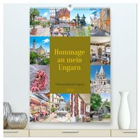 Produktbild: Hommage an mein Ungarn (hochwertiger Premium Wandkalender 2026 DIN A2 hoch), Kunstdruck in Hochglanz