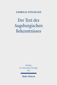 Produktbild: Der Text des Augsburgischen Bekenntnisses