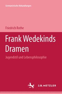 Produktbild: Frank Wedekinds Dramen