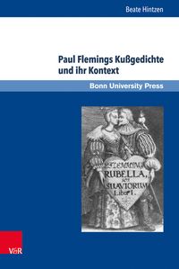 Produktbild: Paul Flemings Ku&szlig;gedichte und ihr Kontext
