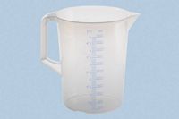 Produktbild: H&uuml;nersdorff 939000 Messbecher 5000 ml Kunststoff