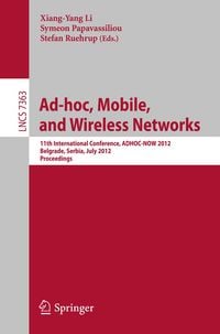 Produktbild: Ad-hoc, Mobile, and Wireless Networks