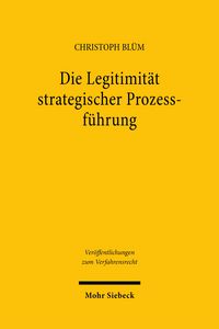 Produktbild: Die Legitimit&auml;t strategischer Prozessf&uuml;hrung