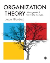 Produktbild: Blomberg, J: Organization Theory
