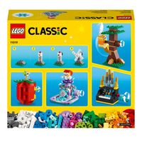 LEGO Classic 11019 Bausteine und Funktionen, Steine-Box für Kinder