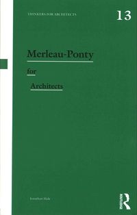 Produktbild: Merleau-Ponty for Architects