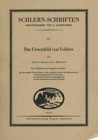 Bild vom Artikel Das Urnenfeld von Volders vom Autor Alfons Kasseroler