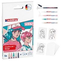 Produktbild Edding Acrylmarker Creative Manga, 5er Set
