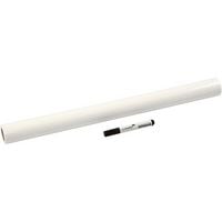 Produktbild: Creativ Company Whiteboard Folie, L 80 cm, B 60 cm, Wei&szlig;, 25 Blatt/1 Rolle