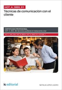 Produktbild: HOT_A_3005_01. T&eacute;cnicas de comunicaci&oacute;n con el cliente