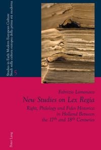 Produktbild: New Studies on Lex Regia