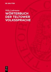 Produktbild: W&ouml;rterbuch der Teltower Volkssprache