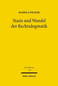 Produktbild: Stasis und Wandel der Rechtsdogmatik