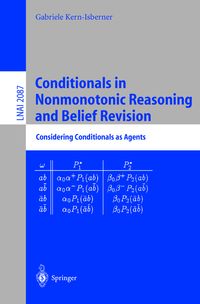 Produktbild: Conditionals in Nonmonotonic Reasoning and Belief Revision