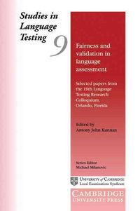Produktbild: Fairness and Validation in Language Assessment