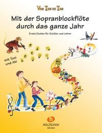Produktbild: Mit der Sopranblockfl&ouml;te durch das ganze Jahr