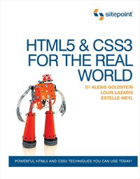 Produktbild: HTML5 & CSS3 For The Real World