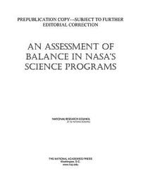 Produktbild: An Assessment of Balance in Nasa's Science Programs