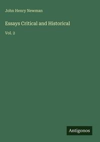 Produktbild: Essays Critical and Historical