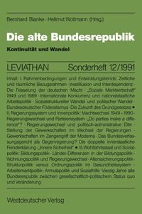 Produktbild: Die alte Bundesrepublik