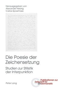 Produktbild: Die Poesie der Zeichensetzung