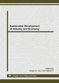 Produktbild: Sustainable Development of Industry and Economy