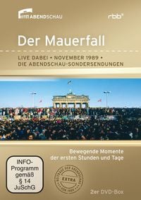Bild vom Artikel Der Mauerfall - Live dabei - November 1989 - Die Abendschau Sondersendungen  [2 DVDs] vom Autor 
