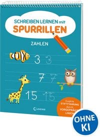 Produktbild: Schreiben lernen mit Spurrillen - Zahlen