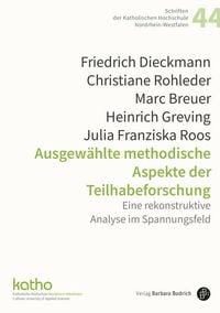 Produktbild: Methoden in der Teilhabeforschung