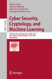 Produktbild: Cyber Security, Cryptology, and Machine Learning