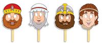 Produktbild: David and Goliath! Bible Character Masks