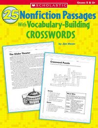 Produktbild: 25 Nonfiction Passages with Vocabulary-Building Crosswords